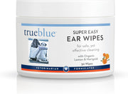 TrueBlue pot 50 lingettes montrant emballage pratique et accès rapide