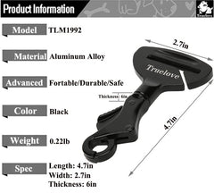 TOPSOSO Truelove comparaison taille avec main illustrant compacité portable