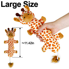 TTcat girafe gros plan peluche douce pour morsure confortable