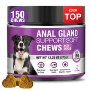 TTIXRL emballage avant montrant 150 friandises pour soutien anal et digestion