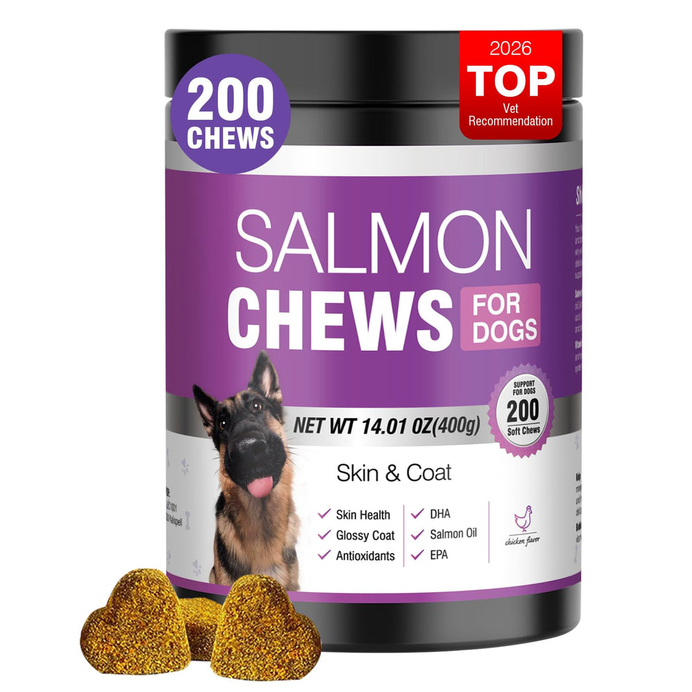 TTLXBL pot de 200 chews pour peau et pelage, pratique et économique