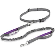 Tuff Mutt vue avant du produit montrant la laisse et la ceinture, sécurité immédiate