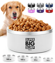 Tuff Pupper bol avant grand format montrant grande capacité