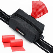 Tuff Pupper vue avant du porte-sacs compact pratique