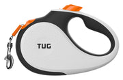 TUG laisse rétractable vue de face montrant design visible et sécurité