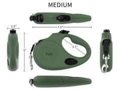 TUG sangle plate de 4,8 m déployée pour liberté de mouvement