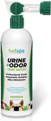 TurfSpa flacon 32 oz montrant le format concentré pratique
