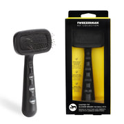 Tweezerman brosse face emballage montrant matériel professionnel