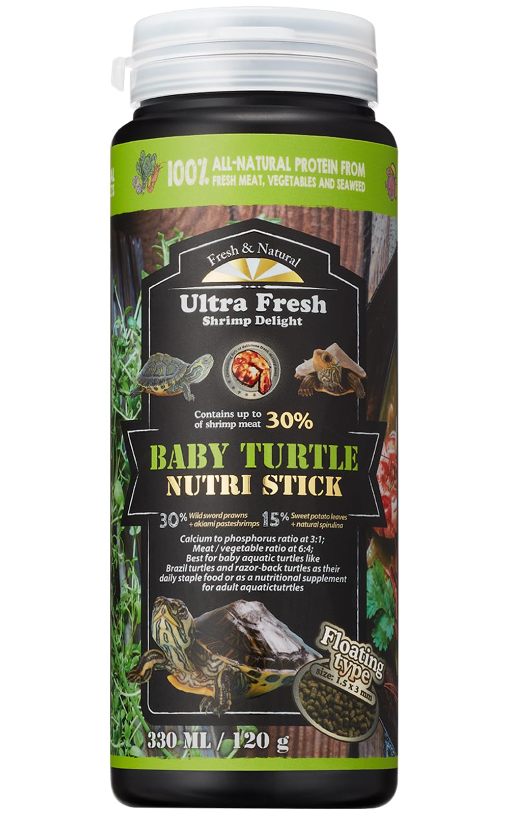 Ultra Fresh emballage avant montrant Nutri Stick et avantages nutritionnels