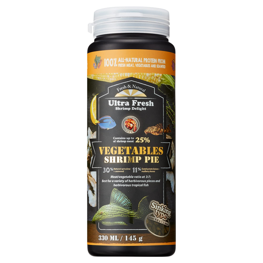 Ultra Fresh galette avant emballage montrant forme et couleur, appétence accrue