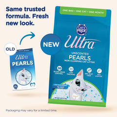 Ultra Pearls gros plan sur la texture des cristaux montrant absorption rapide