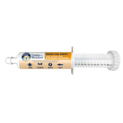 Under the Weather emballage Ready Cal montrant le tube et avantages nutritionnels