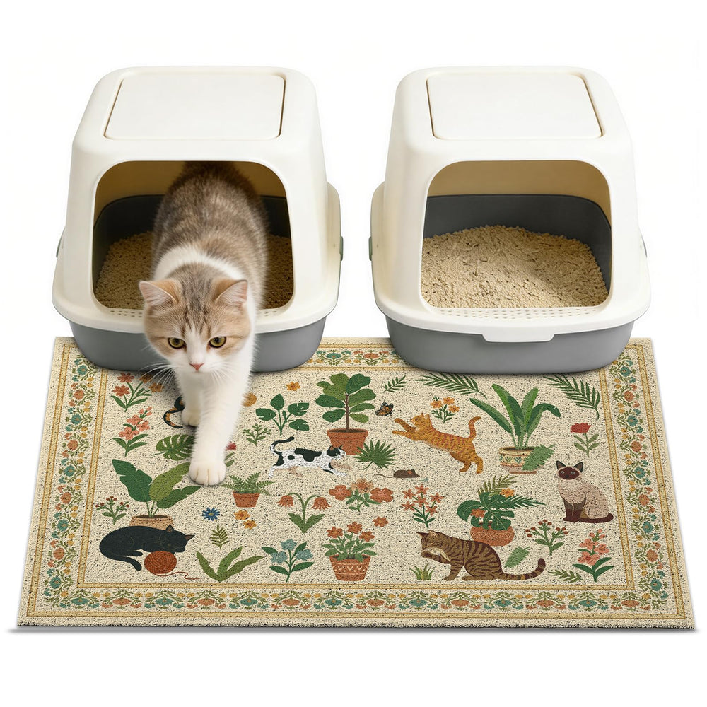 Unicorn Catcher vue avant du tapis montrant design et dimensions, protège efficacement