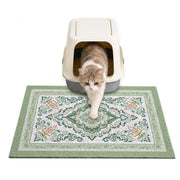 Unicorn Catcher vue recto du tapis de litière retenant des granulés