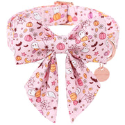 UP URARA PUP collier face imprimé Halloween pour style festif
