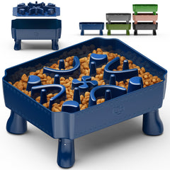 UPSKY gamelle frontale bleue montrant design surélevé et stabilité