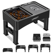 UPSKY gamelle surélevée vue frontale offrant repas propre et stable