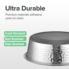 URBUDDIES zoom sur la base grise en silicone antidérapante pour stabilité