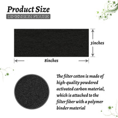 USEAMIE comparaison taille du filtre pour voir l'épaisseur de 5 mm
