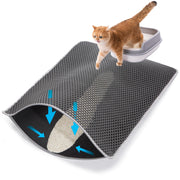 USHARP tapis face avant montrant taille et protection du sol