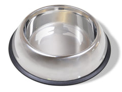 Van Ness bol inox face avant montrant la capacité et la finition polie pour durabilité