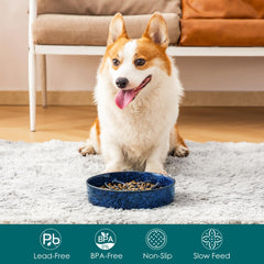vancasso bol en usage par chien moyen pour repas ludique
