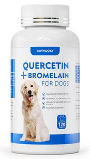 VANWOOKY emballage avant montrant formule quercétine et bromélaïne bénéfice confort