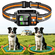 VAQELI collier GPS face avant montrant design et contrôle facile
