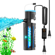 VCRAZE filtre face avant montrant commandes et sortie pour installation facile