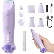 Veeconn tondeuse face emballage montrant kit complet et bénéfice gain de temps