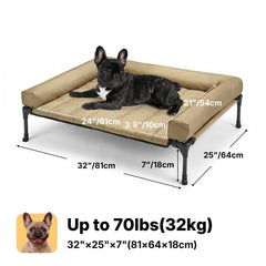 Veehoo coussin trois côtés gros plan montrant imperméabilité et soutien du cou