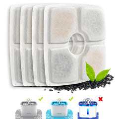 Veken filtre devant emballage montrant pack de 4 pour remplacement