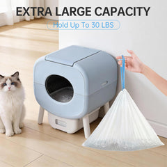 Vekniqo rouleaux de 60 sacs pour rangement compact et remplacement facile