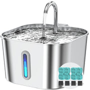 Vekonn fontaine inox face avant montrant design robuste et hygiène