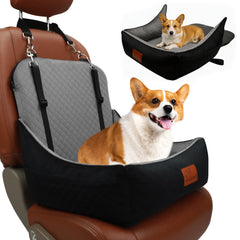 VERGODPRO siège vue avant, maintien sûr et visibilité pour le chien
