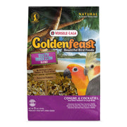 Versele-Laga sac frontal Goldenfeast VL 3 lb montrant étiquette, informations et bénéfice visuel
