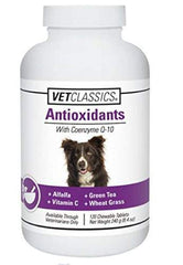 Vet Classics comprimé dans la main illustrant portion facile à donner au chien