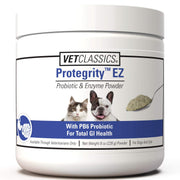 Vet Classics Protegrity EZ emballage face montrant l'étiquette claire et bénéfice digestif