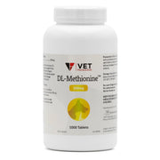 V.E.T. PHARMACEUTICALS boîte DL-Methionine 200 mg présentant l'emballage et informations