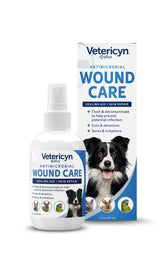 Vetericyn flacon 3 oz face montrant l'emballage et l'usage sécuritaire