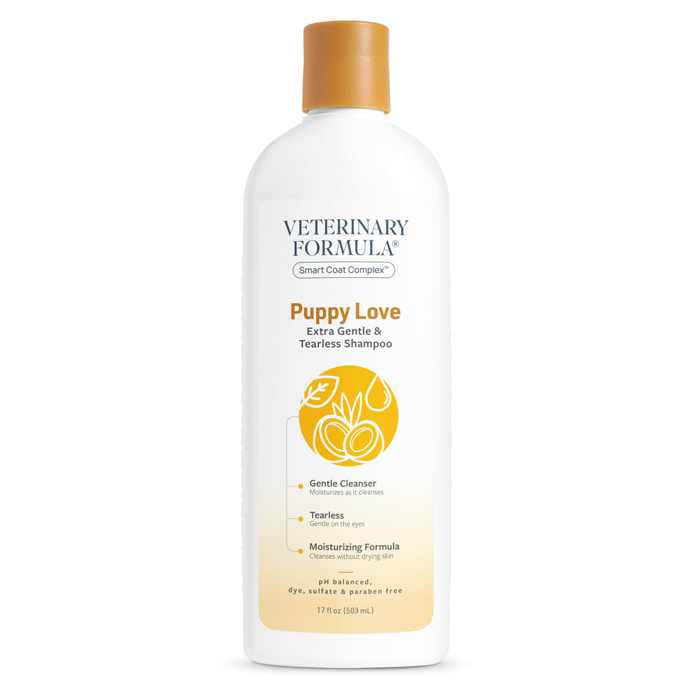 Veterinary Formula bouteille face montrant l’étiquette et bénéfice nettoyage doux