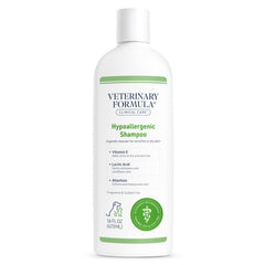 Veterinary Formula flacon avant montrant le packaging clair et sans parfum, rassure les propriétaires