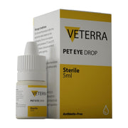 Veterra emballage avant montrant flacon et bénéfice confort oculaire