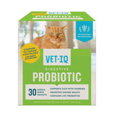 VetIQ emballage avant montrant 30 sachets, supports digestifs clairs