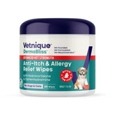 Vetnique Dermabliss emballage avant montrant taille et utilité apaisante