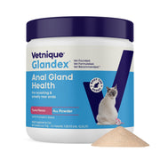 Vetnique Glandex face du pot montrant l’emballage et l’usage recommandé