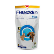 Vetoquinol Flexadin Plus emballage face montrant sachet refermable et quantité