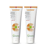 Vetoquinol Laxatone emballage avant montrant le pack de deux et bénéfice pratique