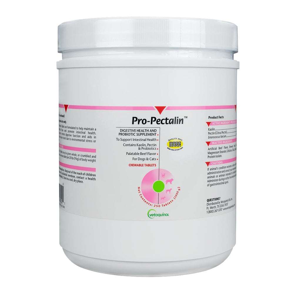 Vetoquinol flacon 250 comprimés pour soutien digestif pratique