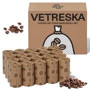 VETRESKA boîte de 300 sacs parfum café, stockage pratique et gain de place